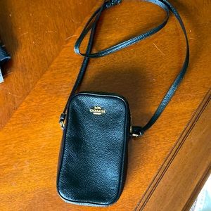 Black Coach Crossbody Bag